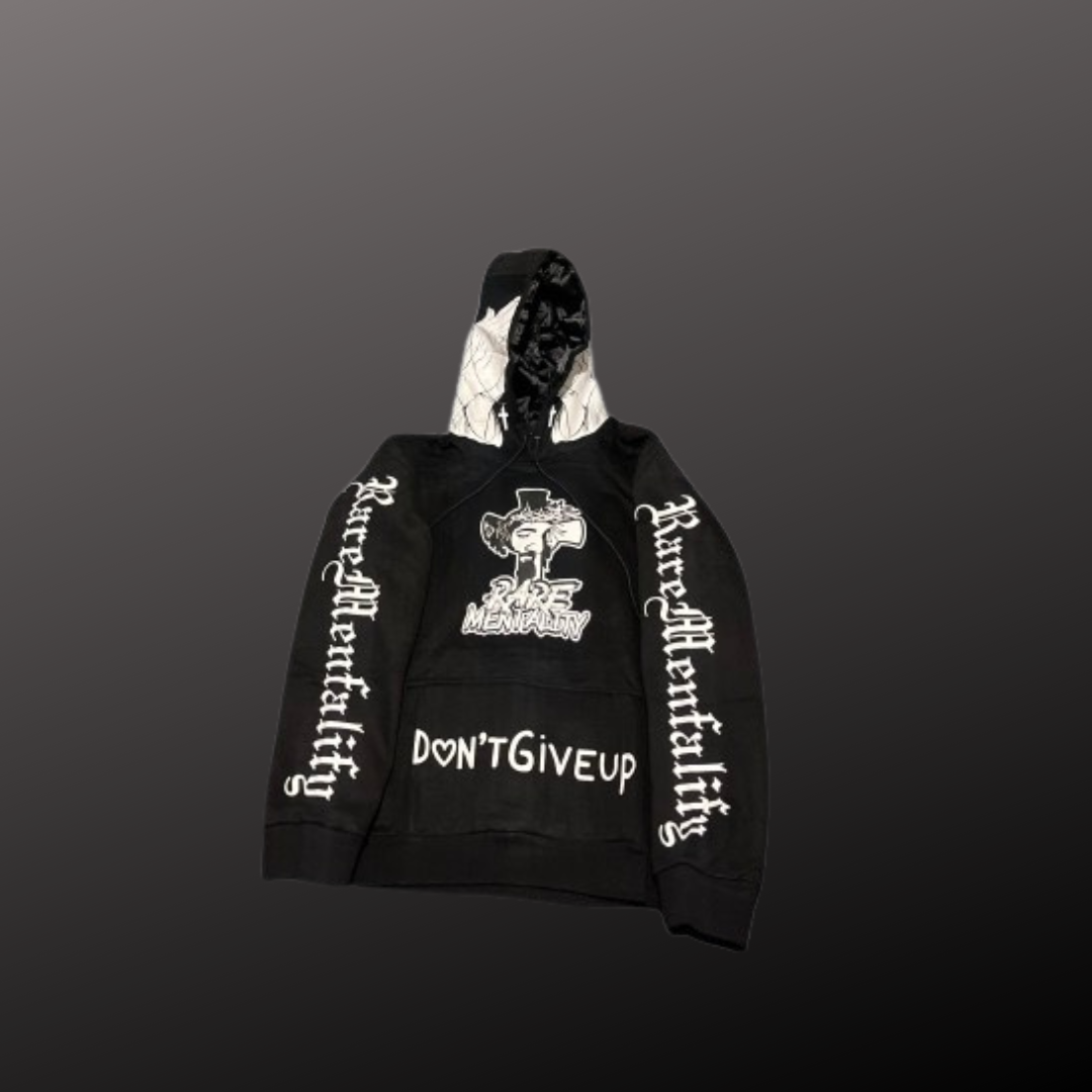 Rare Mentality Satin Hood Hoodie